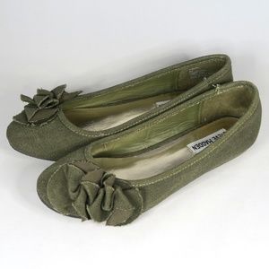 [Steve Madden] Perrii Olive Low Wedge Flats Size 8